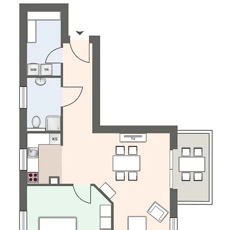 Apartment Penthouse Nordseeperle